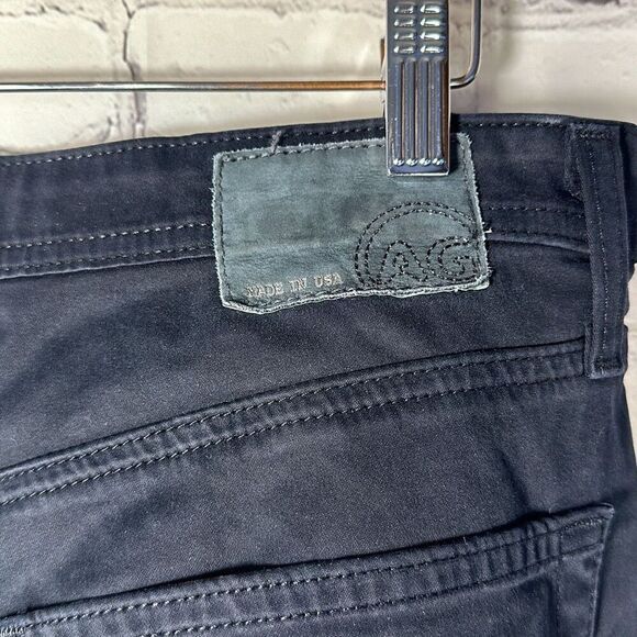 Adriano Goldschmied AG The Protege Straight Leg Mens Black Jeans size W34 x L34 - Picture 5 of 12